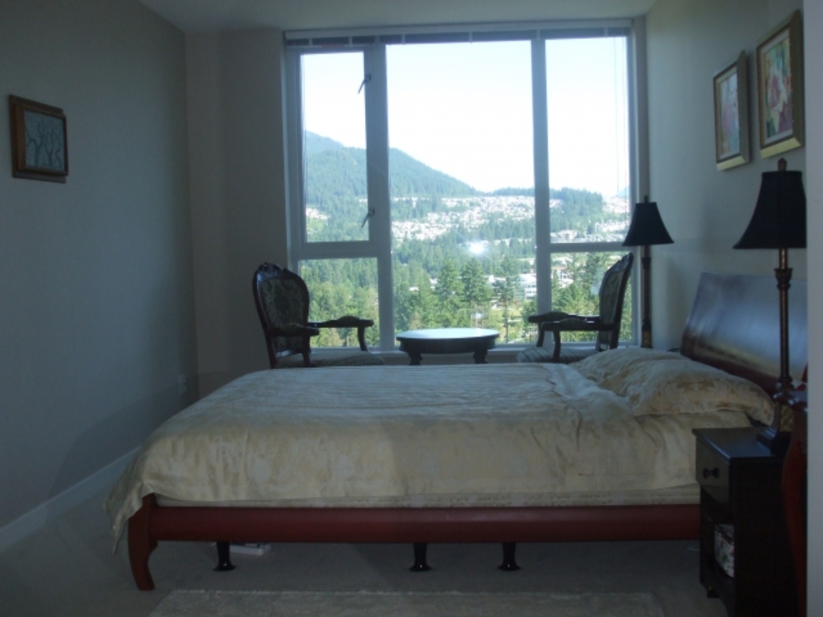 Master Bedroom at 2109 - 1178 Heffley Crescent, Coquitlam Center, Coquitlam